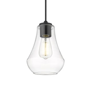 A thumbnail of the Innovations Lighting 490-1P-11-7 Fairfield Pendant Matte Black / Clear