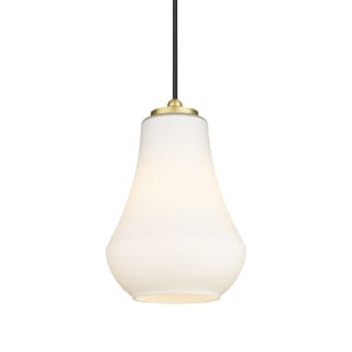 A thumbnail of the Innovations Lighting 490-1P-11-7 Fairfield Pendant Satin Gold / Matte White