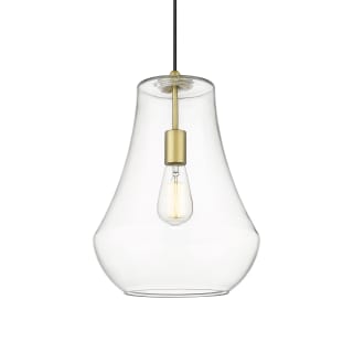 A thumbnail of the Innovations Lighting 491-1P-16-12 Fairfield Pendant Satin Gold / Clear