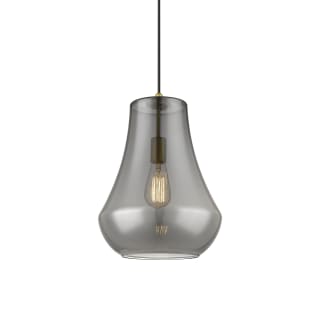 A thumbnail of the Innovations Lighting 491-1P-16-12 Fairfield Pendant Satin Gold / Plated Smoke