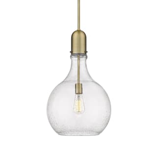 A thumbnail of the Innovations Lighting 492-1S-23-14 Amherst Pendant Brushed Brass / Seedy