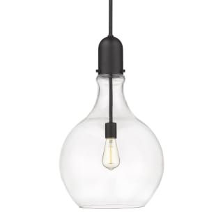 A thumbnail of the Innovations Lighting 492-1S-23-14 Amherst Pendant Matte Black / Clear