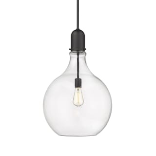 A thumbnail of the Innovations Lighting 492-1S-25-16 Amherst Pendant Matte Black / Clear