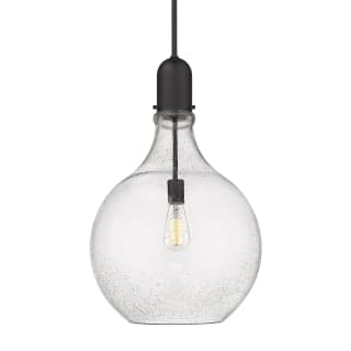 A thumbnail of the Innovations Lighting 492-1S-25-16 Amherst Pendant Matte Black / Seedy