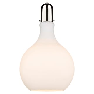 A thumbnail of the Innovations Lighting 492-1S-23-14 Amherst Pendant Polished Nickel / Matte White