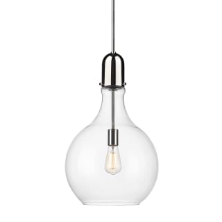 A thumbnail of the Innovations Lighting 492-1S-23-14 Amherst Pendant Polished Nickel / Clear