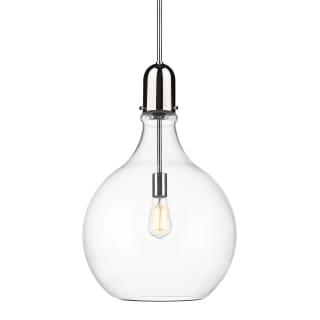 A thumbnail of the Innovations Lighting 492-1S-25-16 Amherst Pendant Polished Nickel / Clear