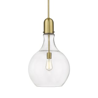 A thumbnail of the Innovations Lighting 492-1S-23-14 Amherst Pendant Satin Gold / Clear