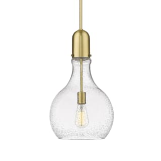 A thumbnail of the Innovations Lighting 492-1S-20-12 Amherst Pendant Satin Gold / Seedy