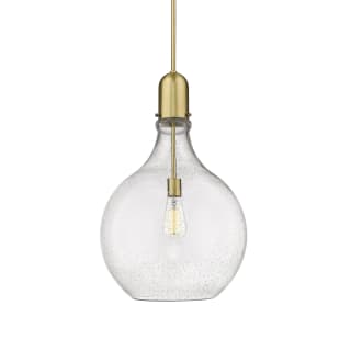 A thumbnail of the Innovations Lighting 492-1S-25-16 Amherst Pendant Satin Gold / Seedy