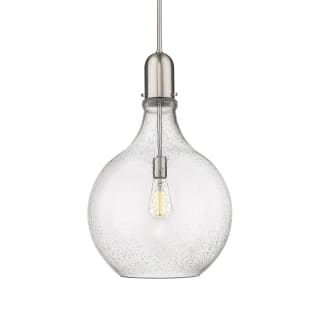 A thumbnail of the Innovations Lighting 492-1S-25-16 Amherst Pendant Brushed Satin Nickel / Seedy