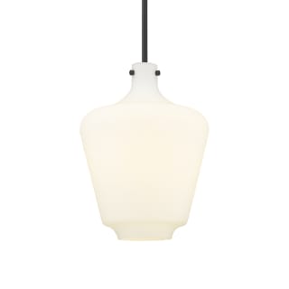 A thumbnail of the Innovations Lighting 493-1S-16-12 Norwalk Pendant Matte Black / Matte White