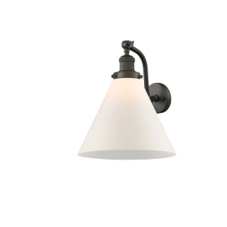 A thumbnail of the Innovations Lighting 515-1W X-Large Cone Oil Rubbed Bronze / Matte White Cased