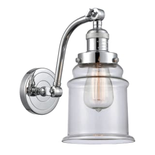 A thumbnail of the Innovations Lighting 515-1W Canton Polished Chrome / Clear