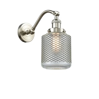 A thumbnail of the Innovations Lighting 515-1W Stanton Brushed Satin Nickel / Clear