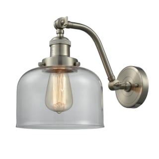 A thumbnail of the Innovations Lighting 515-1W Large Bell Brushed Satin Nickel / Clear