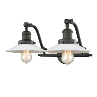 A thumbnail of the Innovations Lighting 515-2W Halophane Oil Rubbed Bronze / Matte White