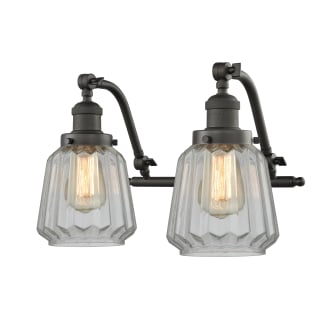 A thumbnail of the Innovations Lighting 515-2W Chatham Oiled Rubbed Bronze / Clear Fluted