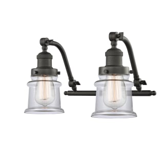 A thumbnail of the Innovations Lighting 515-2W Small Canton Oil Rubbed Bronze / Clear