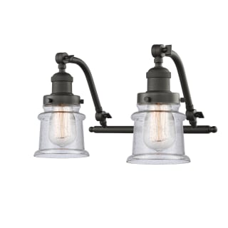 A thumbnail of the Innovations Lighting 515-2W Small Canton Oil Rubbed Bronze / Seedy