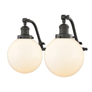 A thumbnail of the Innovations Lighting 515-2W-8 Beacon Oil Rubbed Bronze / Matte White