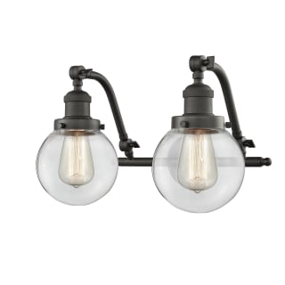 A thumbnail of the Innovations Lighting 515-2W-6 Beacon Oil Rubbed Bronze / Clear