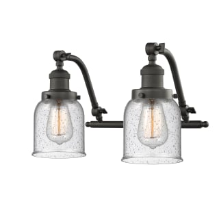 A thumbnail of the Innovations Lighting 515-2W Small Bell Oiled Rubbed Bronze / Seedy