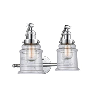 A thumbnail of the Innovations Lighting 515-2W Canton Polished Chrome / Seedy