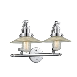 A thumbnail of the Innovations Lighting 515-2W Halophane Polished Chrome / Flat