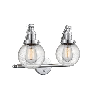 A thumbnail of the Innovations Lighting 515-2W-6 Beacon Polished Chrome / Seedy