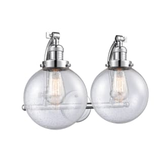 A thumbnail of the Innovations Lighting 515-2W-8 Beacon Polished Chrome / Seedy