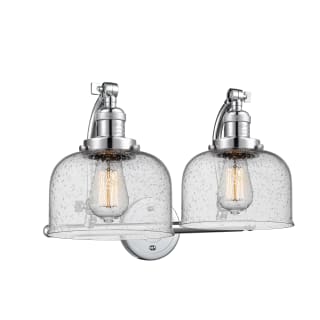 A thumbnail of the Innovations Lighting 515-2W Large Bell Polished Chrome / Seedy