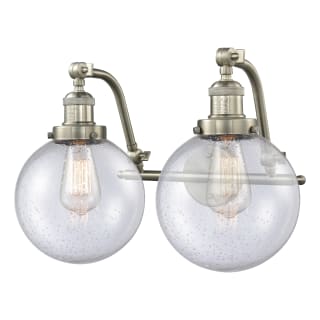 A thumbnail of the Innovations Lighting 515-2W-8 Beacon Brushed Satin Nickel / Seedy