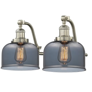 A thumbnail of the Innovations Lighting 515-2W Large Bell Satin Brushed Nickel / Smoked