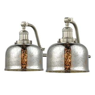 A thumbnail of the Innovations Lighting 515-2W Large Bell Brushed Satin Nickel / Silver Plated Mercury