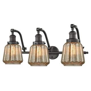 A thumbnail of the Innovations Lighting 515-3W Chatham Oiled Rubbed Bronze / Mercury Fluted