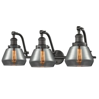 A thumbnail of the Innovations Lighting 515-3W Fulton Oiled Rubbed Bronze / Smoked