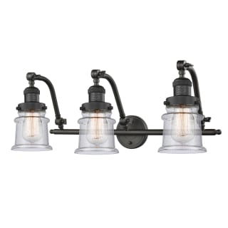 A thumbnail of the Innovations Lighting 515-3W Small Canton Oil Rubbed Bronze / Seedy