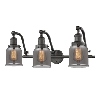 A thumbnail of the Innovations Lighting 515-3W Small Bell Oiled Rubbed Bronze / Smoked