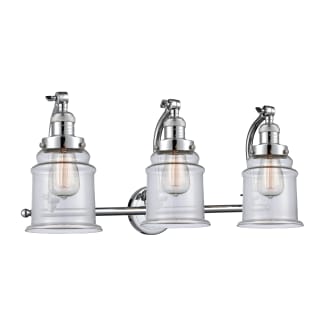 A thumbnail of the Innovations Lighting 515-3W Canton Polished Chrome / Clear