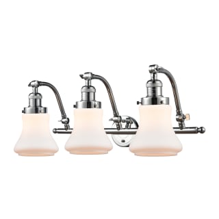 A thumbnail of the Innovations Lighting 515-3W Bellmont Polished Chrome / Matte White