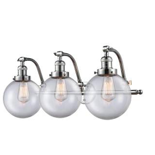 A thumbnail of the Innovations Lighting 515-3W-8 Beacon Polished Chrome / Clear