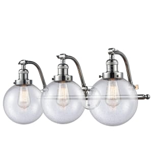 A thumbnail of the Innovations Lighting 515-3W-8 Beacon Polished Chrome / Seedy