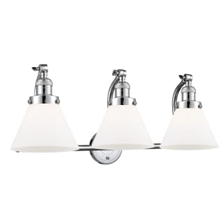 A thumbnail of the Innovations Lighting 515-3W Large Cone Polished Chrome / Matte White Cased