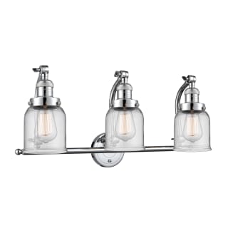 A thumbnail of the Innovations Lighting 515-3W Small Bell Polished Chrome / Clear