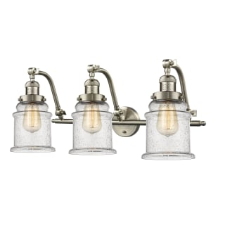 A thumbnail of the Innovations Lighting 515-3W Canton Satin Brushed Nickel / Seedy