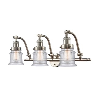 A thumbnail of the Innovations Lighting 515-3W Small Canton Brushed Satin Nickel / Seedy