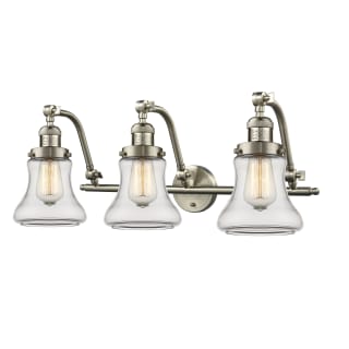 A thumbnail of the Innovations Lighting 515-3W Bellmont Satin Brushed Nickel / Clear