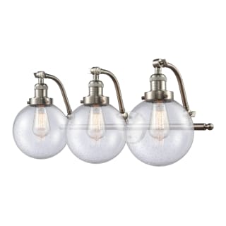 A thumbnail of the Innovations Lighting 515-3W-8 Beacon Brushed Satin Nickel / Seedy