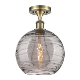 A thumbnail of the Innovations Lighting 516-1C-13-10 Athens Semi-Flush Antique Brass